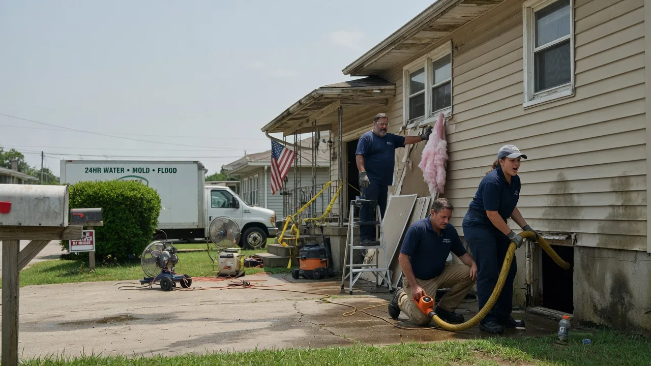 Water Damage Repair in Great Lakes, IL near me